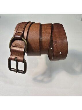Vintage Banana Republic Mens Western Leather Belt USA Made